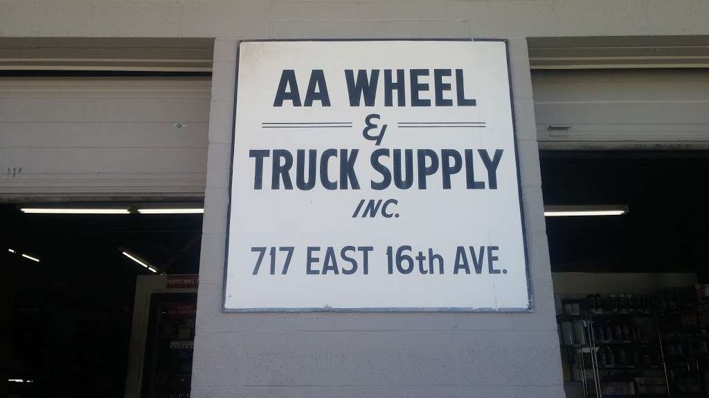 AA Wheel & Truck Supply, Inc | 717 E 16th Ave, North Kansas City, MO 64116, USA | Phone: (816) 221-9556