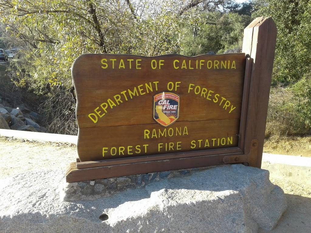 CAL FIRE Ramona Fire Station | 16310 CA-67, Ramona, CA 92065, USA | Phone: (760) 789-1150