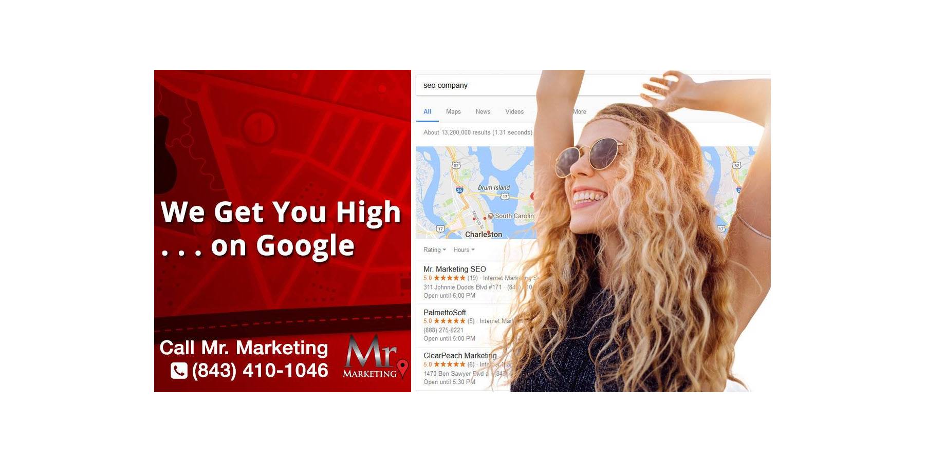 Mr. Marketing SEO | 875 W Lowcountry Blvd #204, Mt Pleasant, SC 29464, United States | Phone: (843) 410-1046