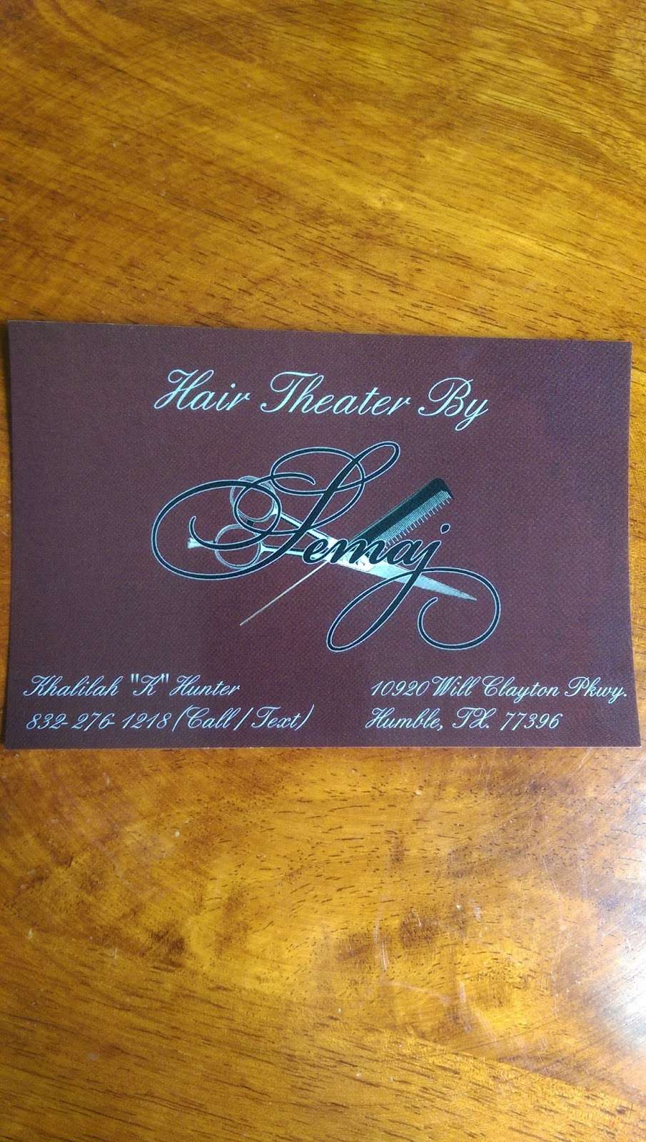 Hair Theater By Semaj | 10920 Will Clayton Pkwy, Humble, TX 77396, USA | Phone: (832) 276-1218