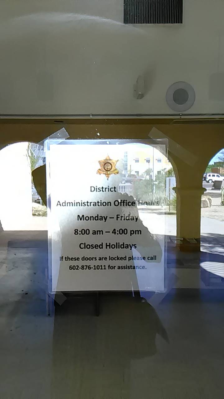 Maricopa County Sheriff’s Office - District III Substation | 13063 W Bell Rd, Surprise, AZ 85378, USA | Phone: (602) 876-1602
