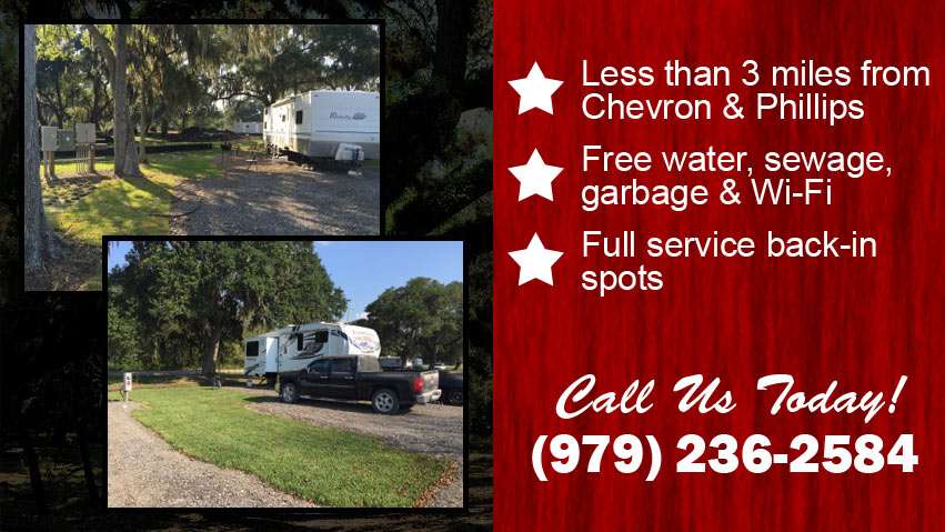 Old Ocean Strip RV Park | 20188 TX-35, Sweeny, TX 77480, USA | Phone: (979) 236-2584