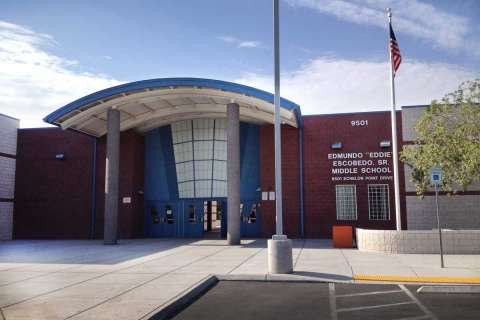 Edmundo Escobedo Sr. Middle School | 9501 Echelon Point Dr, Las Vegas, NV 89149, USA | Phone: (702) 799-4560