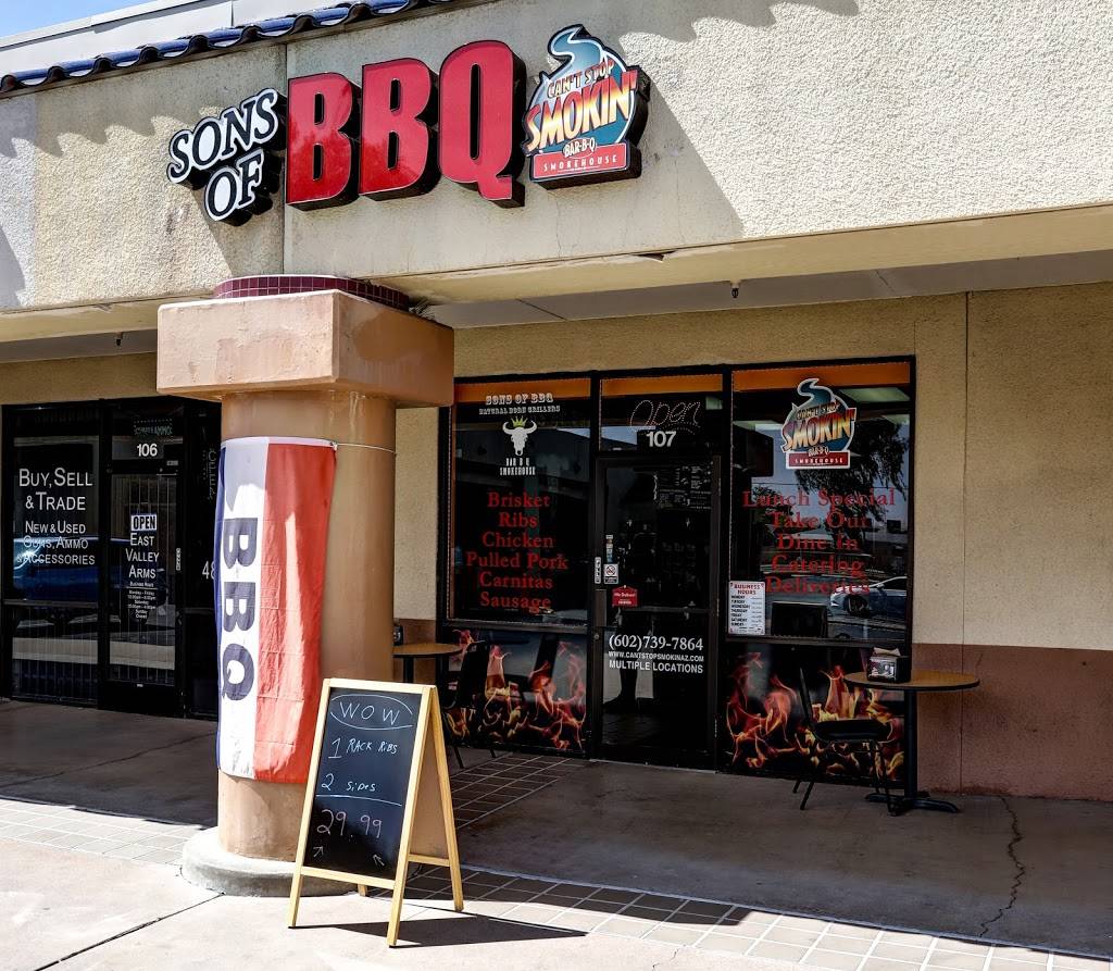 Cant Stop Smokin BBQ Mesa | 2650 E University Dr, Mesa, AZ 85213, USA | Phone: (602) 739-7864