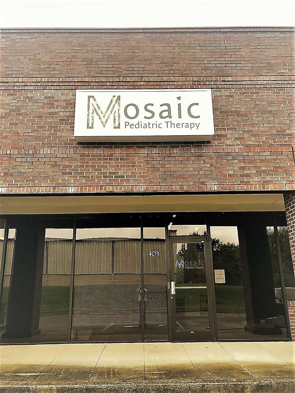 Mosaic Pediatric Therapy | 600 Towne Centre Blvd, Pineville, NC 28134, USA | Phone: (980) 785-1113