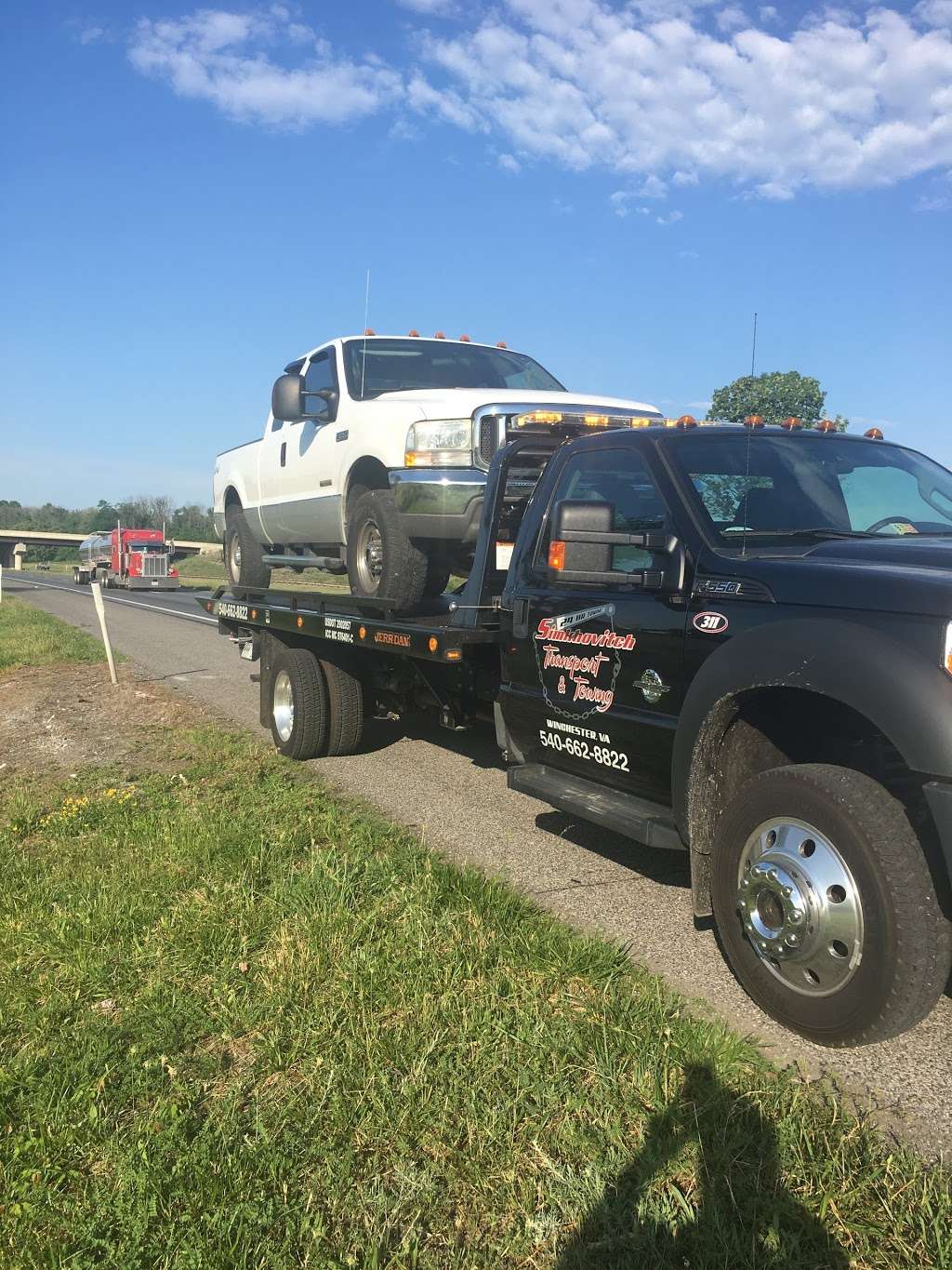 Simkhovitch Transport & Towing LLC | 1276 Martinsburg Pike, Winchester, VA 22603, USA | Phone: (540) 662-8822