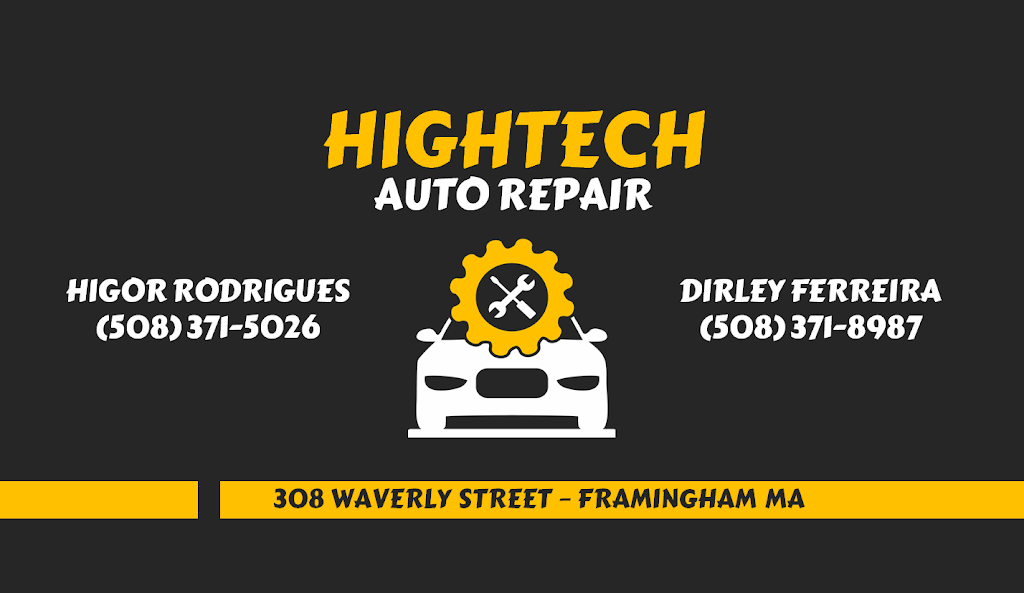 HIGHTECH AUTO REPAIR | 308 Waverly St, Framingham, MA 01702 | Phone: (508) 371-5026