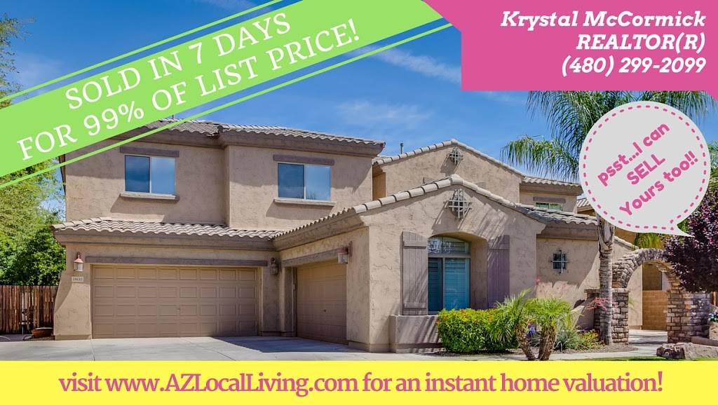 Krystal McCormick - AZ Real Estate Agent | 110 S Priest Dr #101, Tempe, AZ 85281, USA | Phone: (480) 299-2099