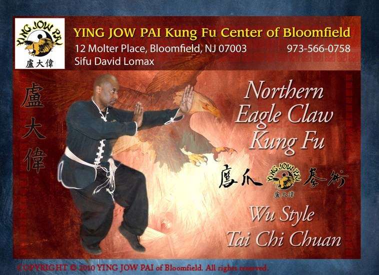 YING JOW PAI Kung Fu Center of Bloomfield | 12 Molter Pl, Bloomfield, NJ 07003, USA | Phone: (973) 429-0012