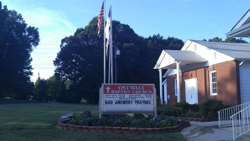 Ostwalt Baptist Church | 198 Ostwalt Amity Rd, Troutman, NC 28166, USA