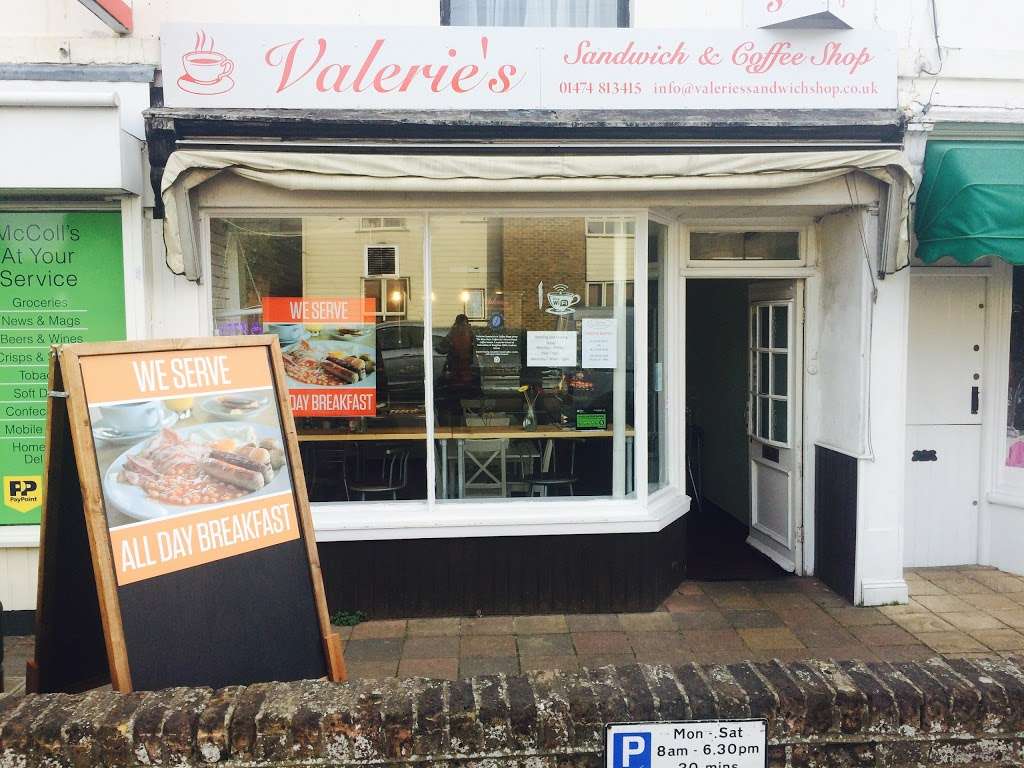 Valeries sandwich and coffee shop | 3 nevill place, Meopham, Gravesend DA13 0HS, UK | Phone: 01474 813415