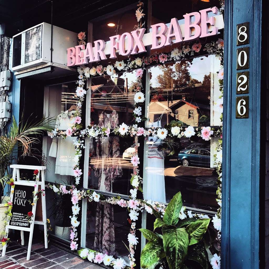 Bear Fox Babe | 8026 Main St, Ellicott City, MD 21043, USA | Phone: (443) 846-8085