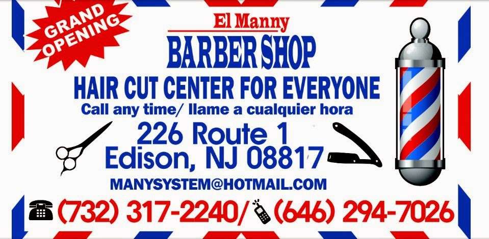 El Manny Barber Shop | 226 US-1, Edison, NJ 08817 | Phone: (732) 317-2240