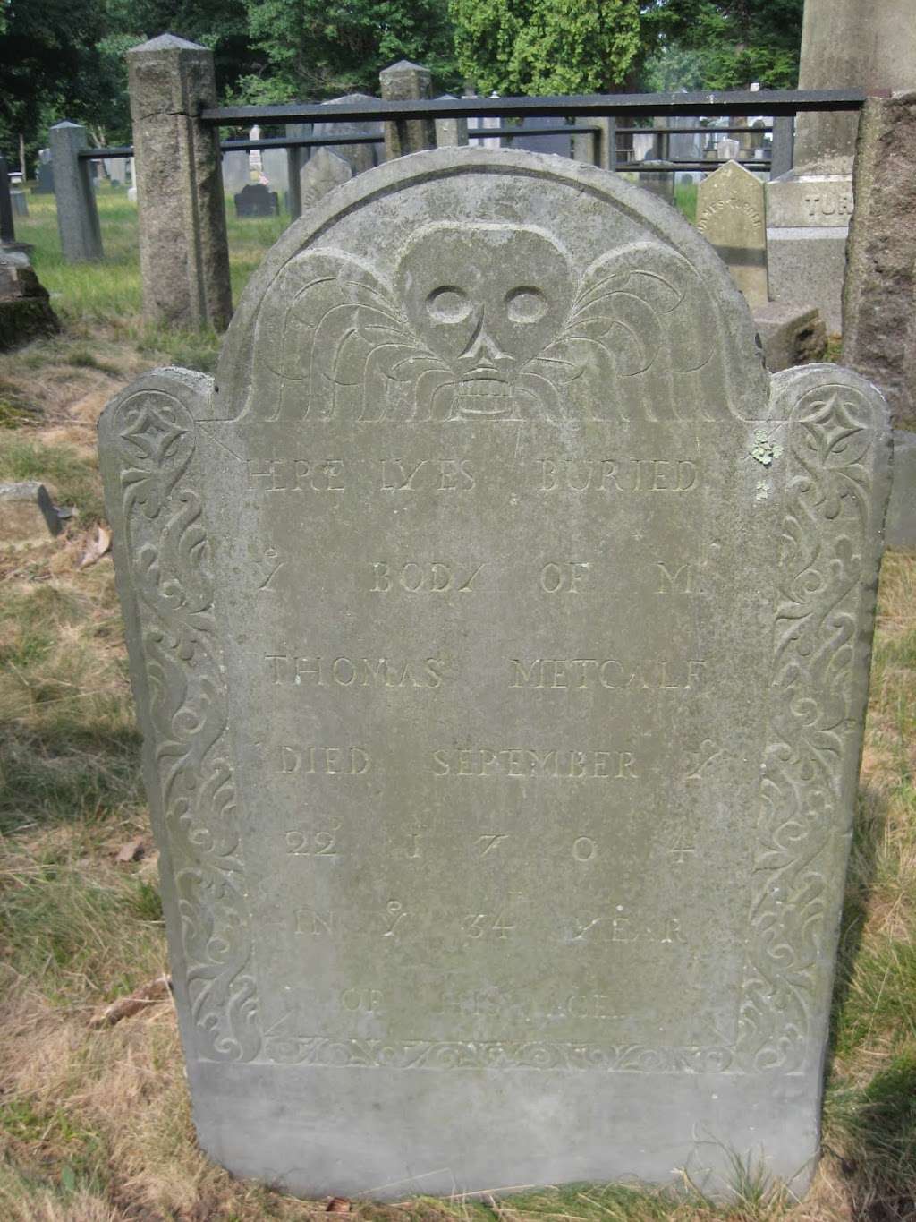 Village Ave Cemetery | 2-30 Village Ave, Dedham, MA 02026, USA | Phone: (781) 326-1177