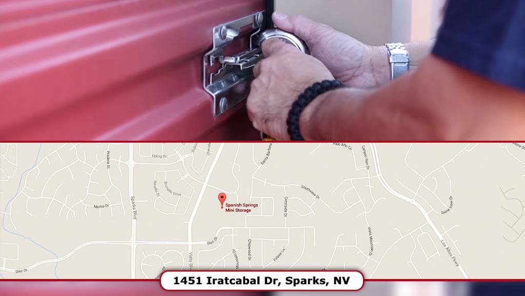 Spanish Springs Mini Storage | 1451 Iratcabal Dr, Sparks, NV 89436, USA | Phone: (775) 626-7272