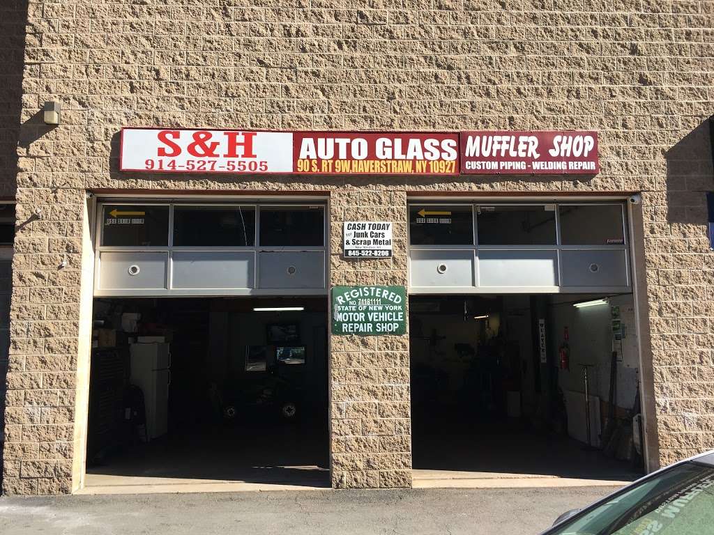 S & H Muffler & Glass | 90 S Rte 9w, Haverstraw, NY 10927, USA | Phone: (914) 527-5505