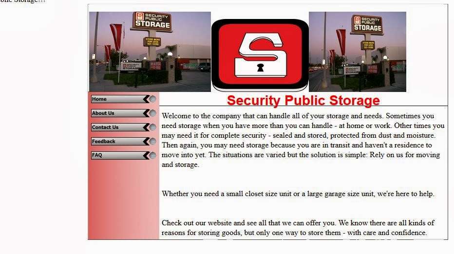 Security Public Storage | 13650 Imperial Hwy, Santa Fe Springs, CA 90670, USA | Phone: (562) 921-0088