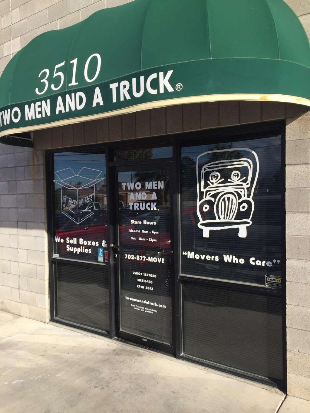 Two Men and a Truck | 3510 Coleman St, North Las Vegas, NV 89032, USA | Phone: (702) 545-6356