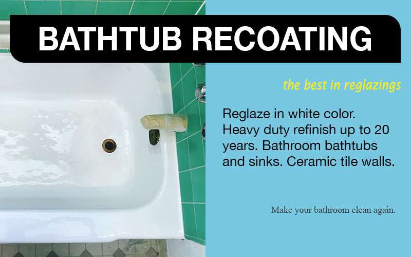 Bathtub Reglazing And Refinishing Studio | 14030 1/2 Chamberlain St, San Fernando, CA 91340, USA | Phone: (818) 722-1995