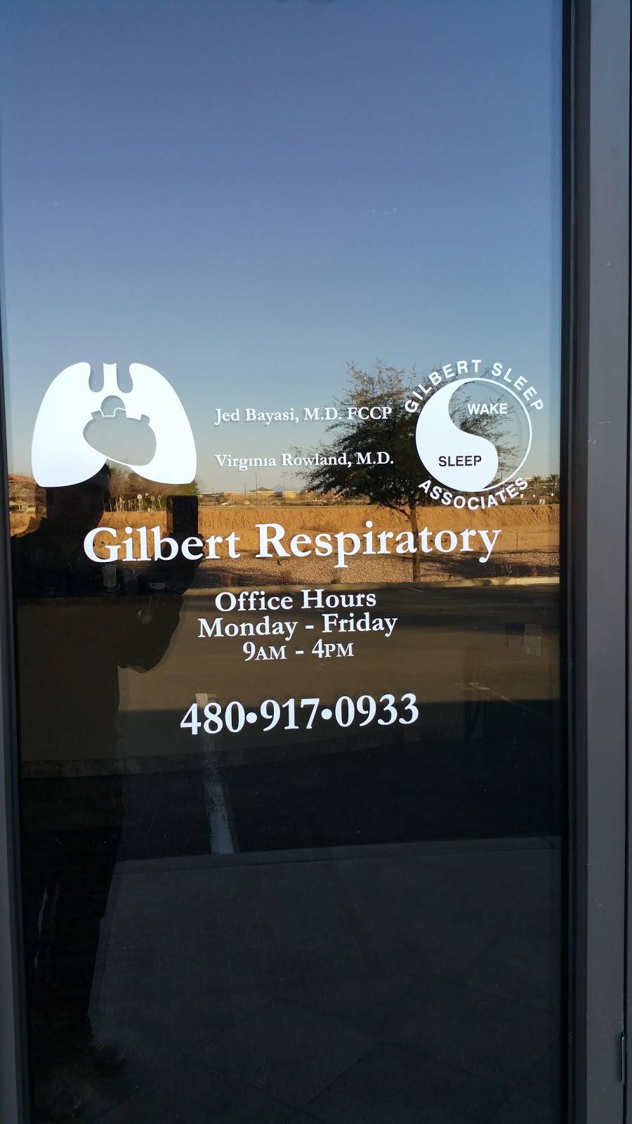 Gilbert Respiratory Associates | 3491 Mercy Rd, Gilbert, AZ 85297, USA | Phone: (480) 917-0933