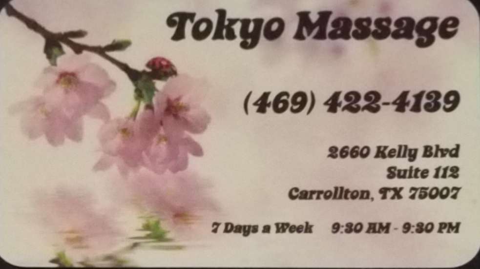 Tokyo Massage - spa  | Photo 1 of 10 | Address: 2660 Kelly Blvd #112, Carrollton, TX 75007, USA | Phone: (469) 422-4139