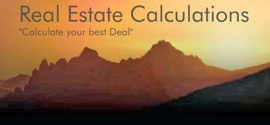 Real Estate Calculations | 42702 Sager Ln, Parker, CO 80138, USA | Phone: (720) 505-3325
