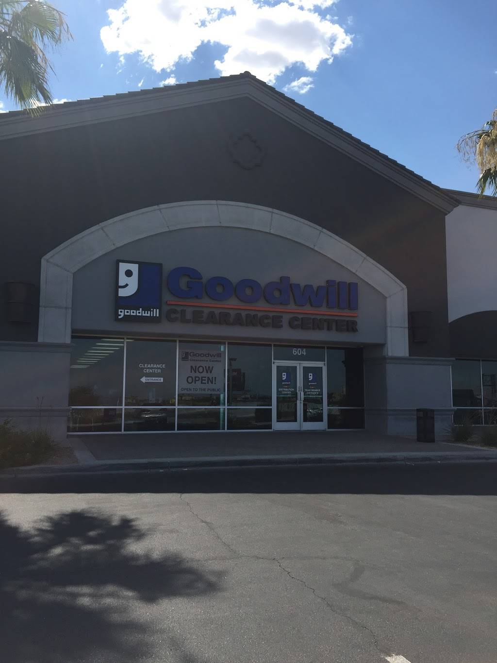 Goodwill Clearance Center and Donation Site | 7570 Dean Martin Dr #605, Las Vegas, NV 89139, USA | Phone: (702) 906-2205