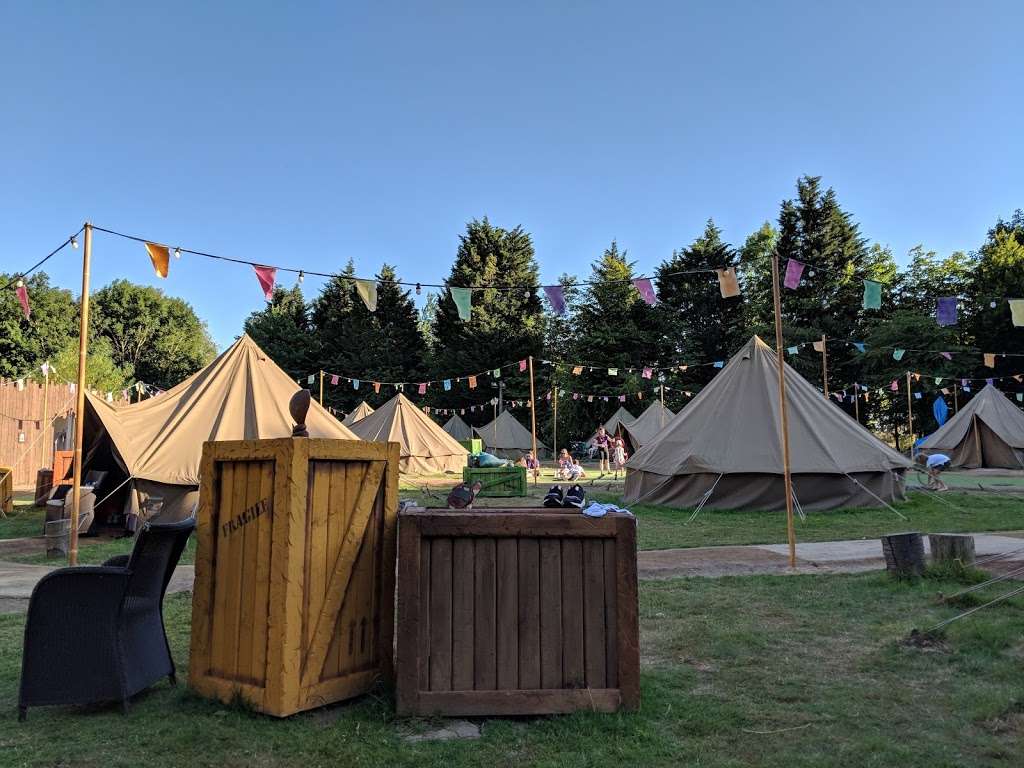 Chessington Explorer Glamping | Leatherhead Rd, Chessington KT9 2NE, UK | Phone: 0871 360 2639