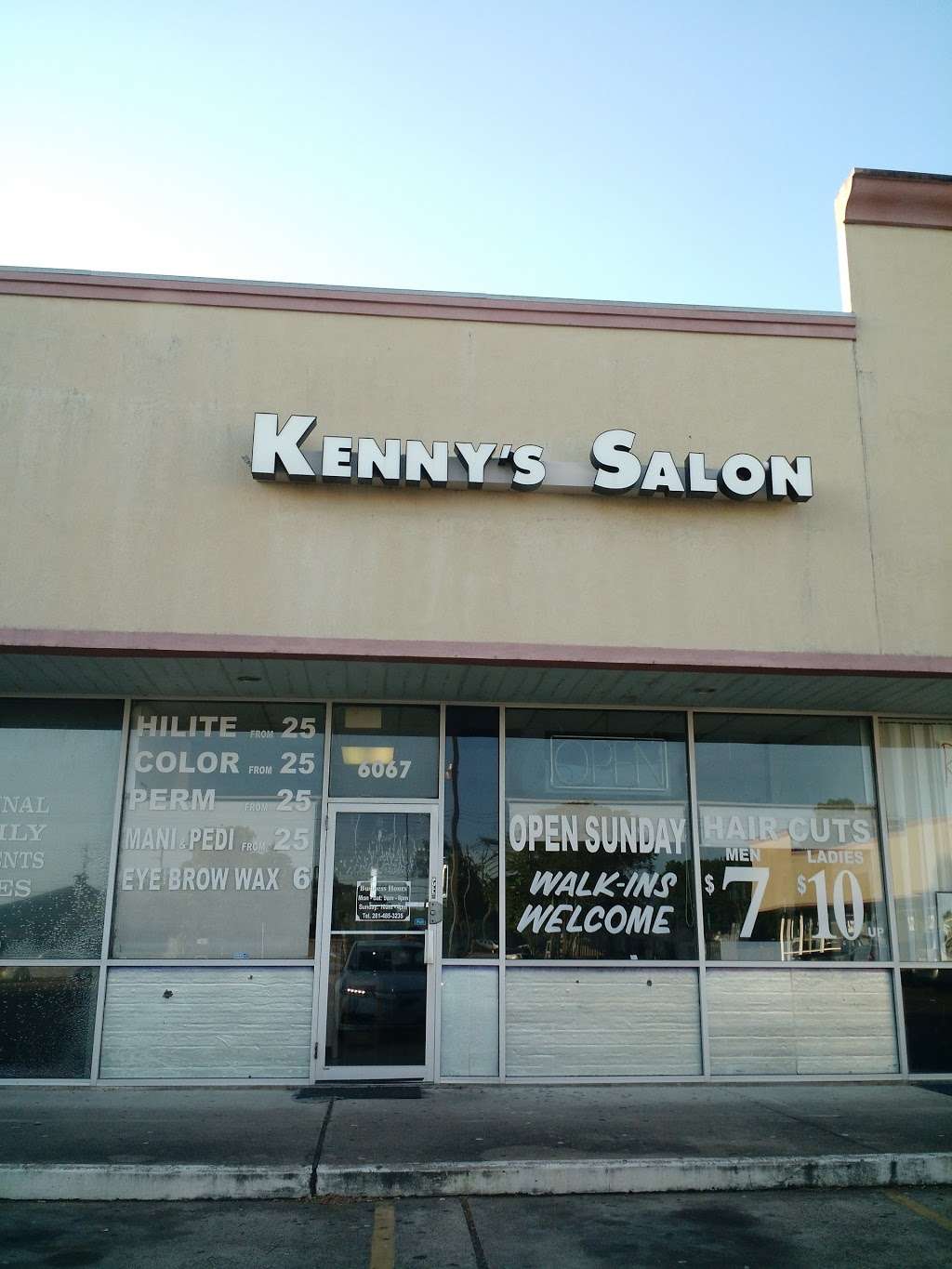 Kennys Salon | 6067 Broadway St, Pearland, TX 77581, USA | Phone: (281) 485-3235