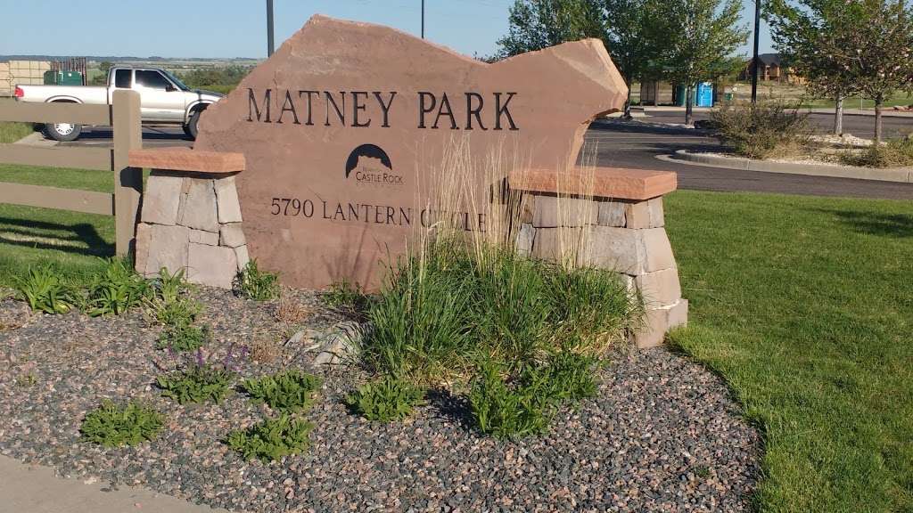 Matney Park | 5790 Lantern Cir, Castle Rock, CO 80104, USA | Phone: (303) 814-7444