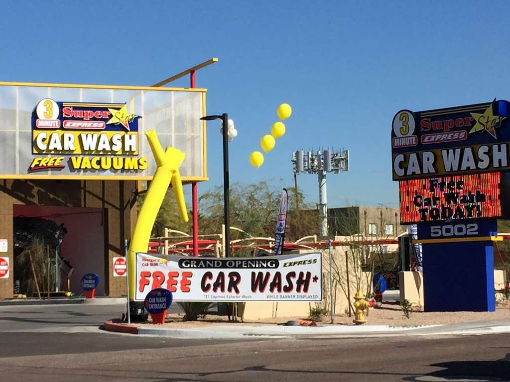 N 15th Ave. and W Bell Rd. - Super Star Car Wash