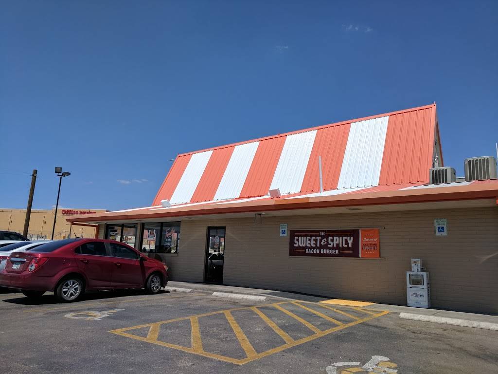 Whataburger | 1310 George Dieter Dr, El Paso, TX 79936, USA | Phone: (915) 859-1222