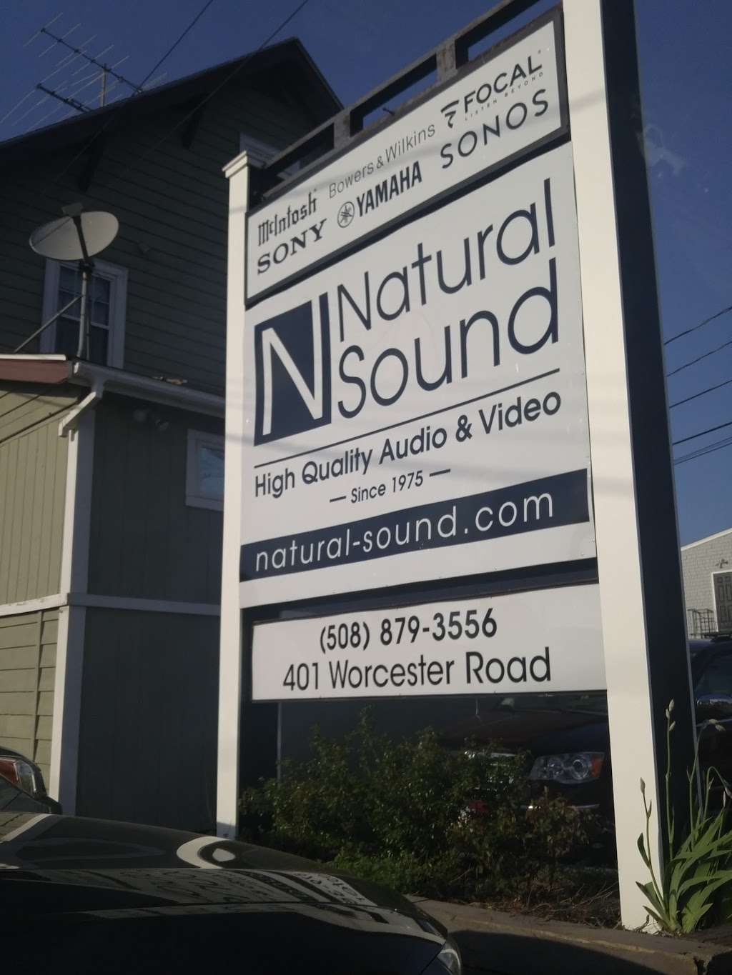 Natural Sound Inc | 5382, 401 Worcester Rd, Framingham, MA 01701, USA | Phone: (508) 879-3556