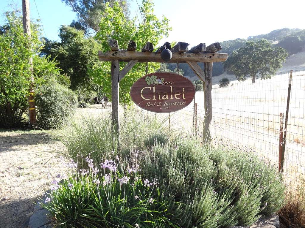 Sonoma Chalet Bed & Breakfast | 18935 5th St W, Sonoma, CA 95476, USA | Phone: (707) 938-3129