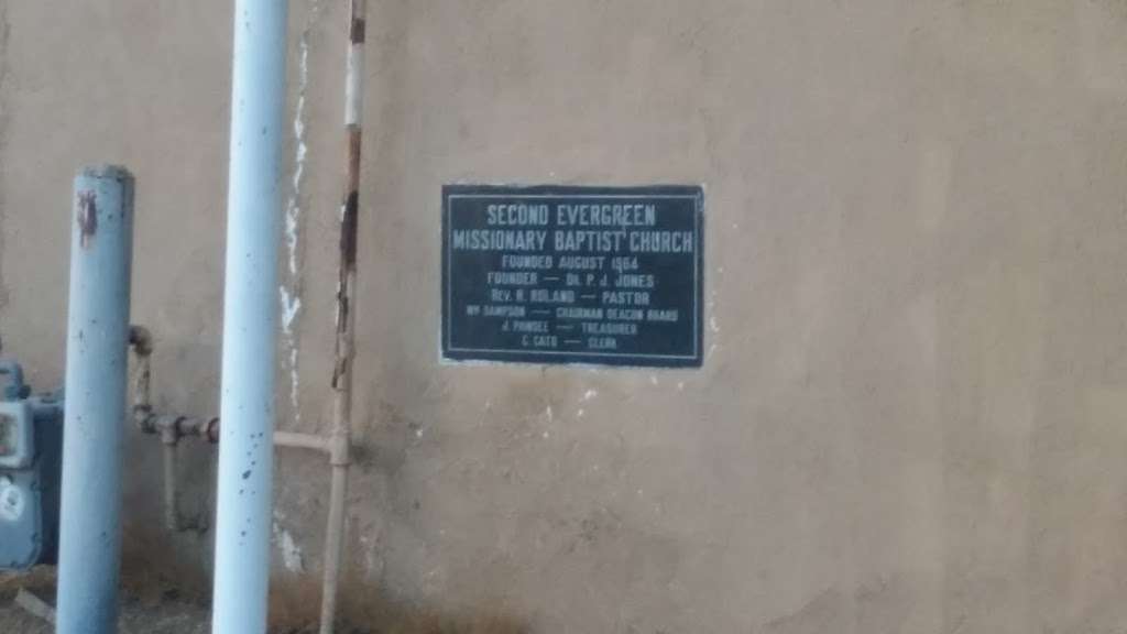 Second Evergreen Baptist Church | 20150 Markham St, Perris, CA 92570, USA | Phone: (951) 657-2576