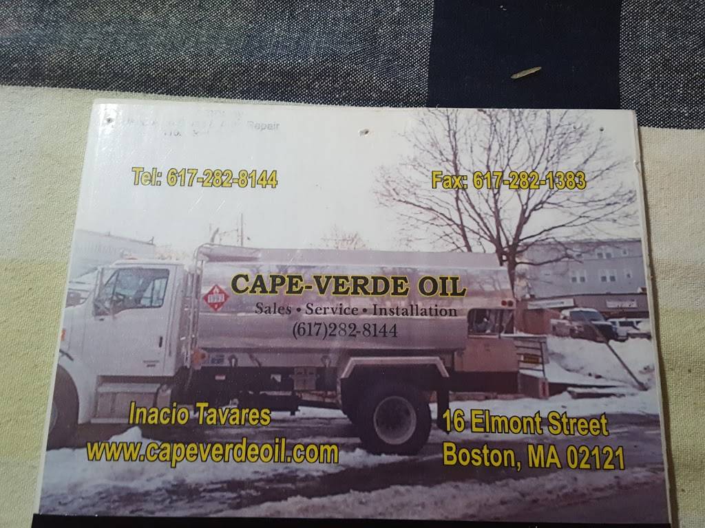 Cape Verde Oil Co | 16 Elmont St, Dorchester, MA 02121, USA | Phone: (617) 282-8144