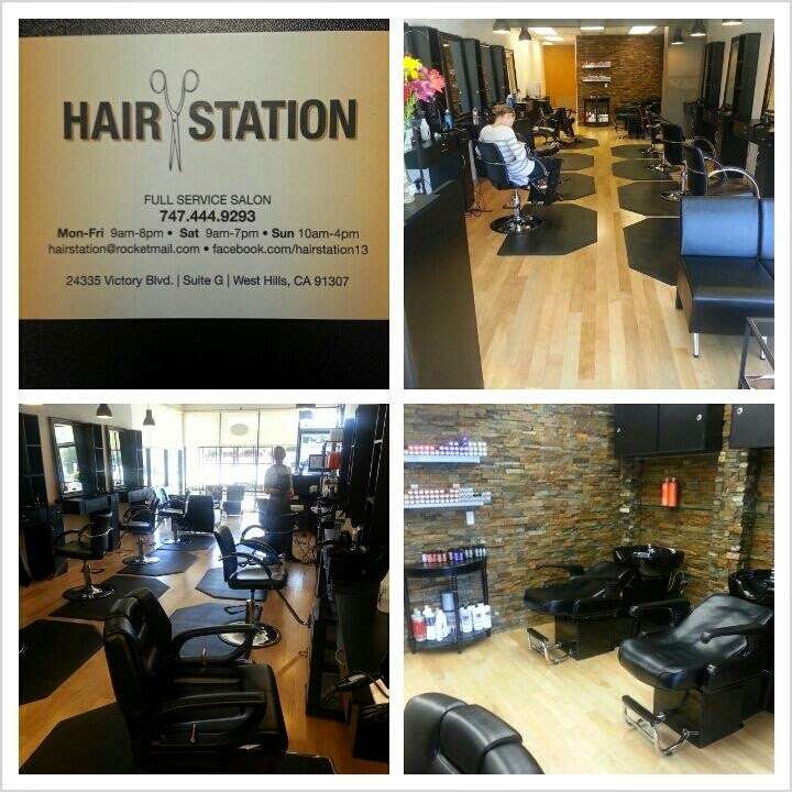 Hair Station | 24335 Victory Blvd, West Hills, CA 91307 | Phone: (747) 444-9293