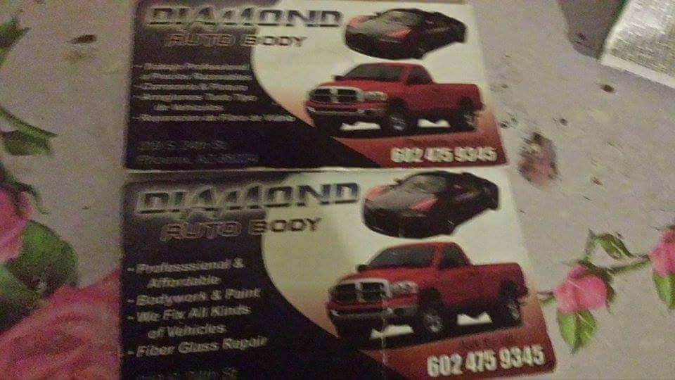 Diamond Auto Body shop and paint | 6125 N 51st Ave STE 4, Glendale, AZ 85301, United States | Phone: (602) 475-9345