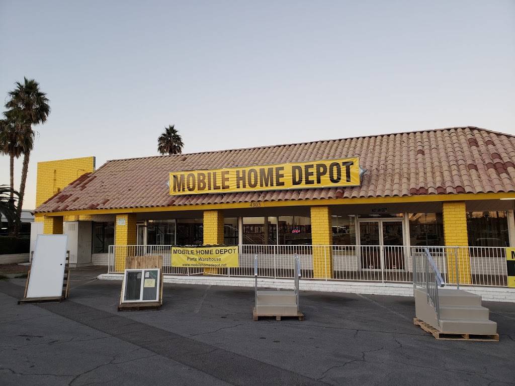 Mobile Home Depot | 4305 Boulder Hwy, Las Vegas, NV 89121, USA | Phone: (702) 550-3998