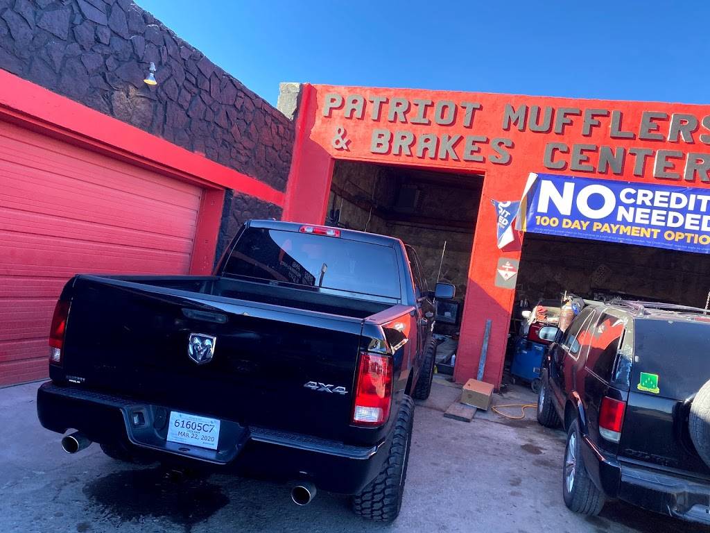Patriot Mufflers & Brakes | 6117 Dyer St, El Paso, TX 79904, USA | Phone: (915) 562-2655