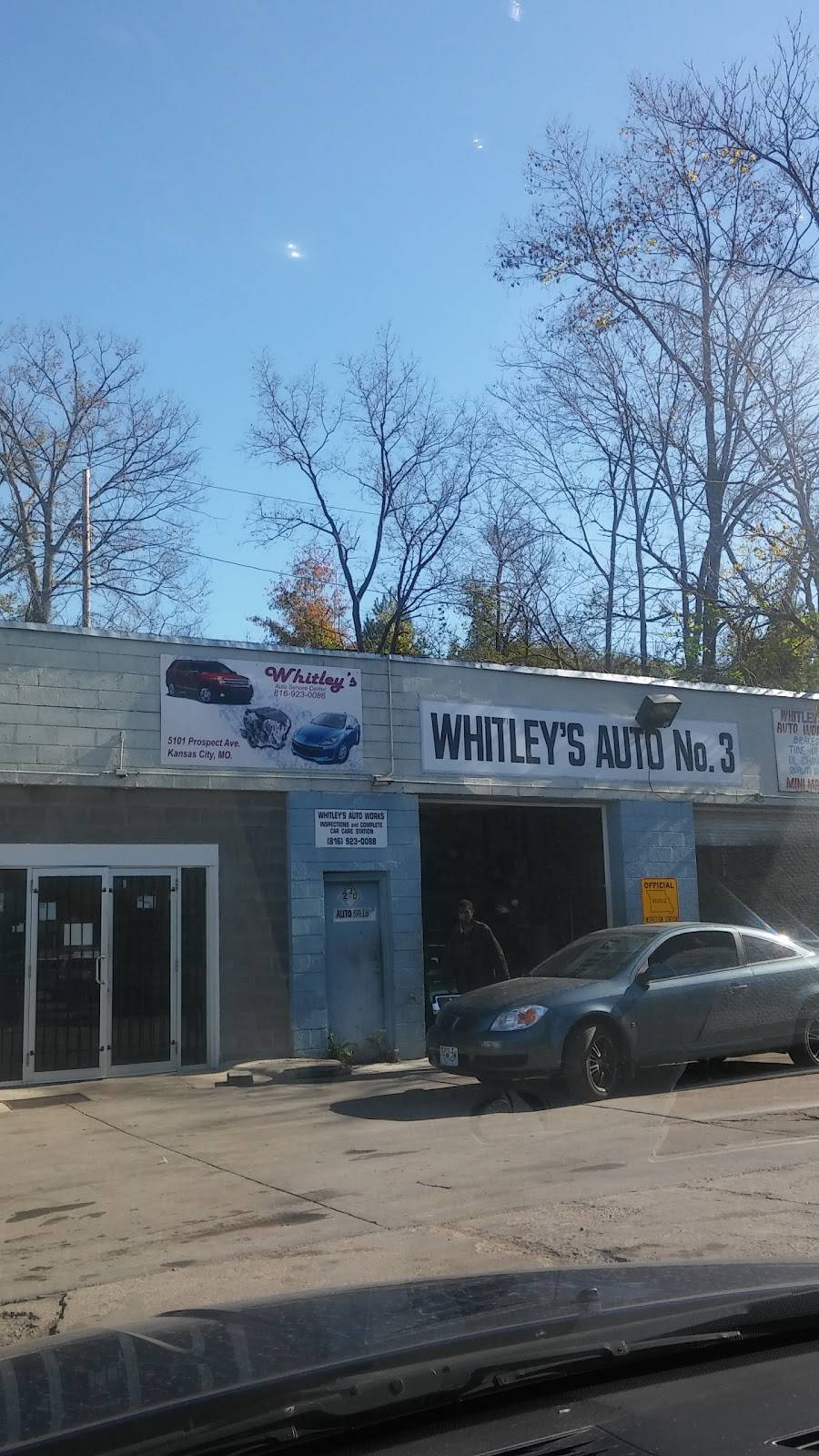 Whitley S Auto Works 5101 Prospect Ave Kansas City Mo 64130 Usa