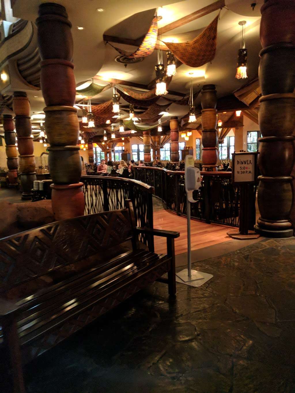 Victoria Falls Lounge | Disneys Animal Kingdom Lodge, Orlando, FL 32830, USA | Phone: (407) 939-3463