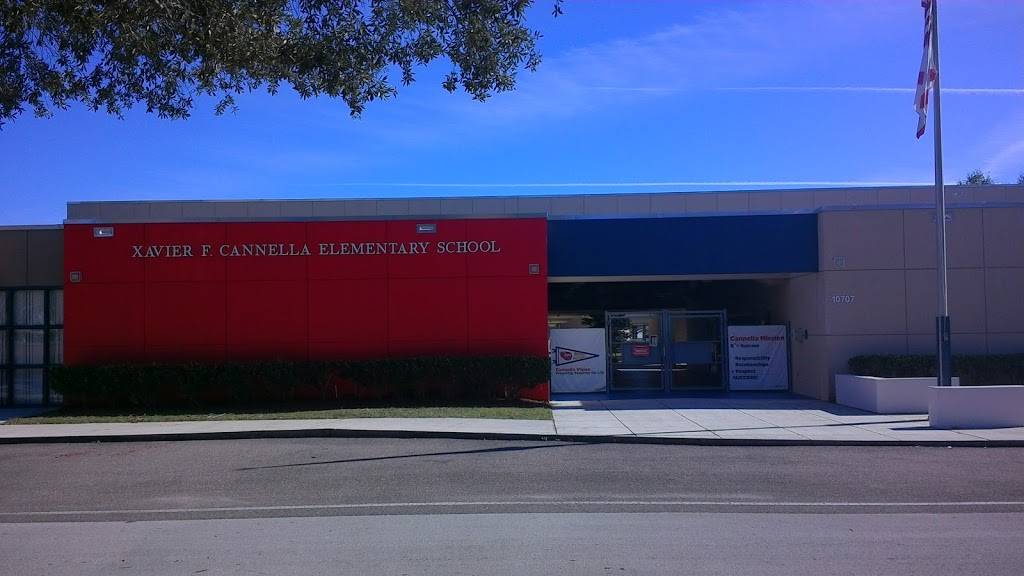 Xavier F Cannella Elementary | 10707 Nixon Rd, Tampa, FL 33624, USA | Phone: (813) 975-6941