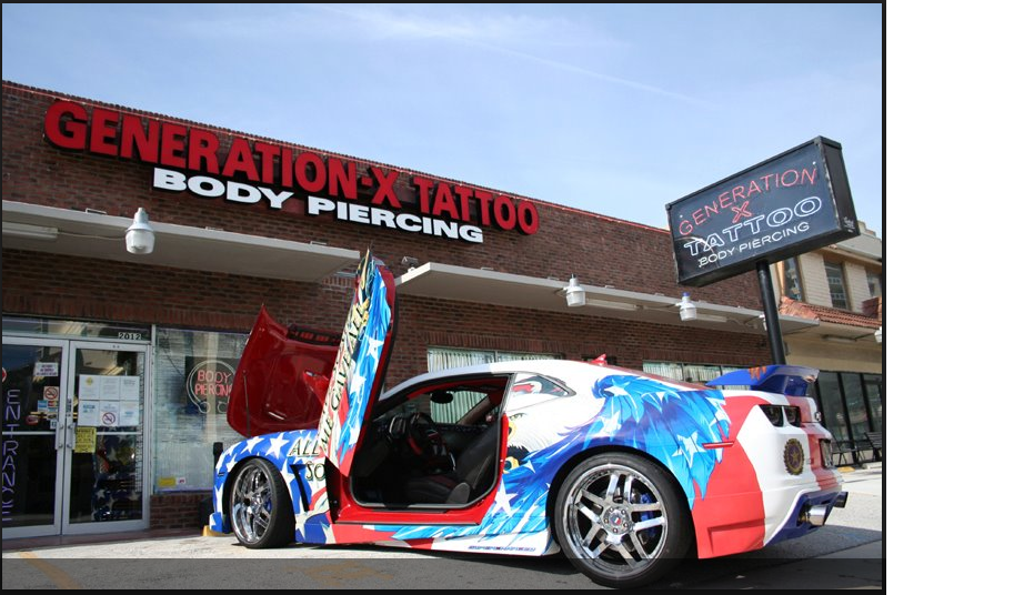 Generation X Tattoo and Body Piercing Studio | 2010 S Atlantic Ave, Daytona Beach, FL 32118, USA | Phone: (386) 253-5857