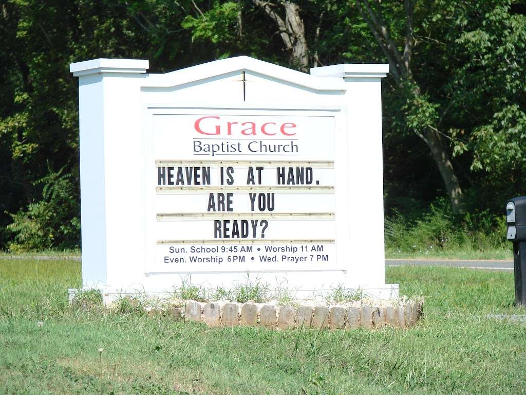 Grace Baptist Church | 18058 Constitution Hwy, Orange, VA 22960, USA | Phone: (540) 604-0323