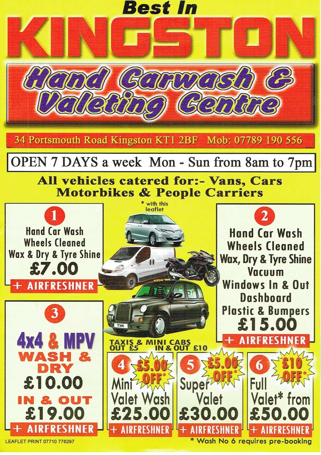 SURBITON CAR WASH - car wash  | Photo 8 of 9 | Address: 34 Portsmouth Rd, Kingston upon Thames, Surbiton KT1 2BF, UK | Phone: 07789 190556