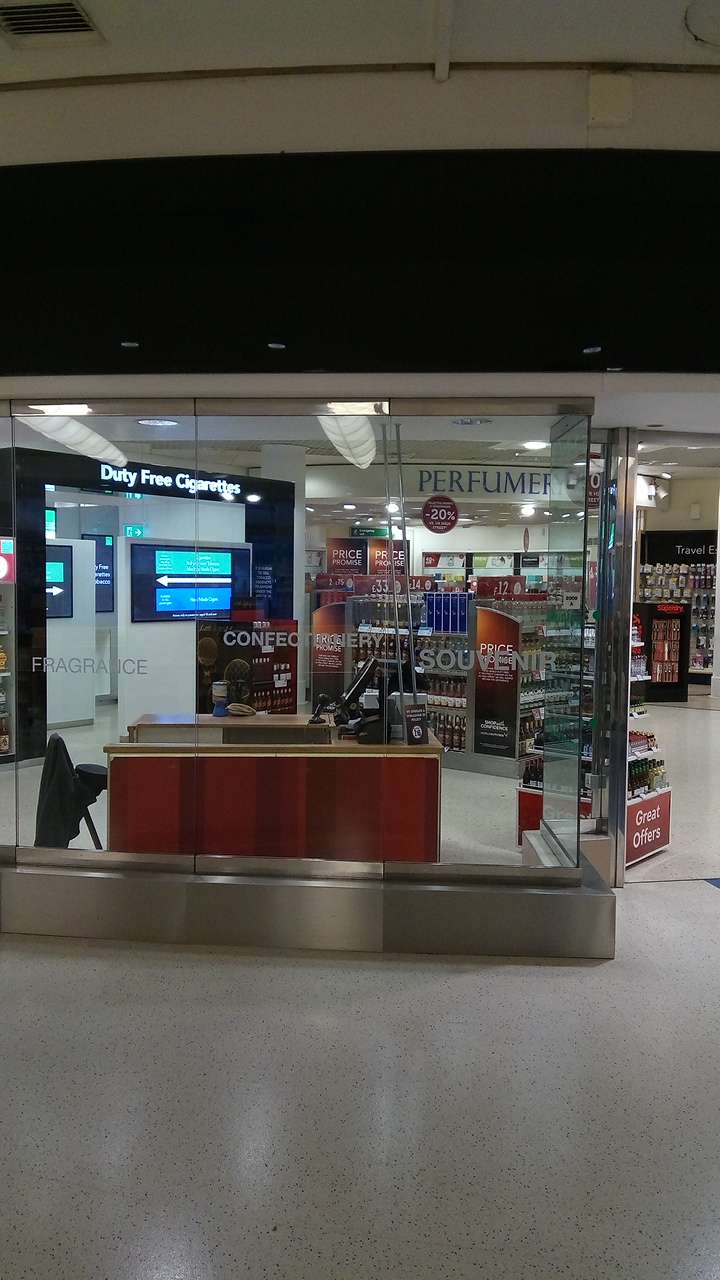 World Duty Free | Perimeter Rd E, Horley, Gatwick RH6 0NN, UK | Phone: 01293 502029