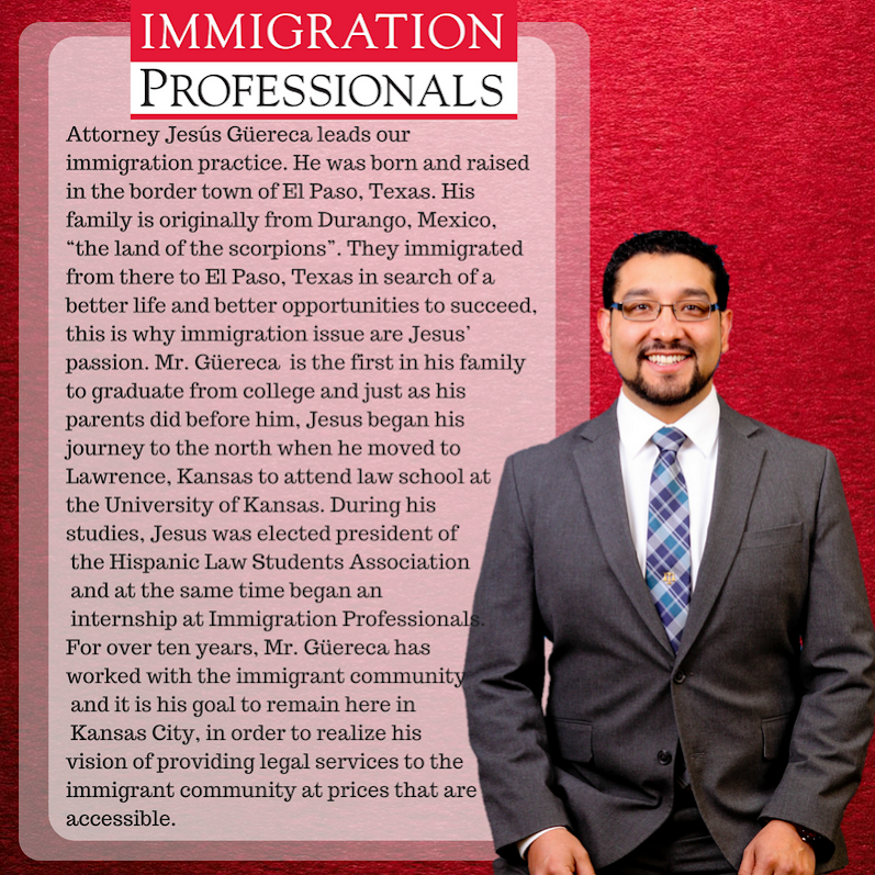 Immigration Professionals | 5545 N Oak Trafficway #15B, Kansas City, MO 64118, USA | Phone: (816) 221-2277