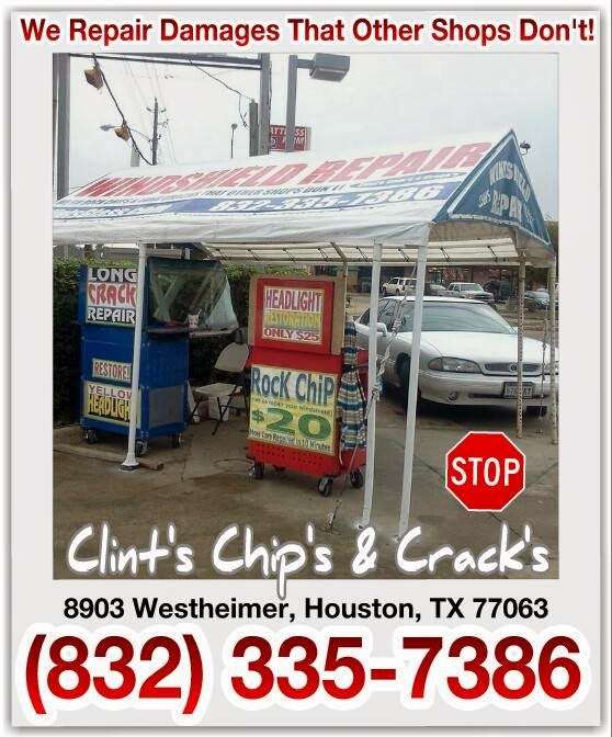 Chips and Cracks Windshield Repair | 8903 Westheimer Rd, Houston, TX 77063, USA | Phone: (832) 335-7386