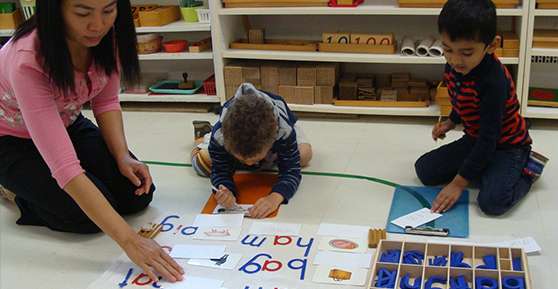 Montessori School of Holmes Run-Childrens House | 3335 Annandale Rd, Falls Church, VA 22042 | Phone: (703) 573-7599